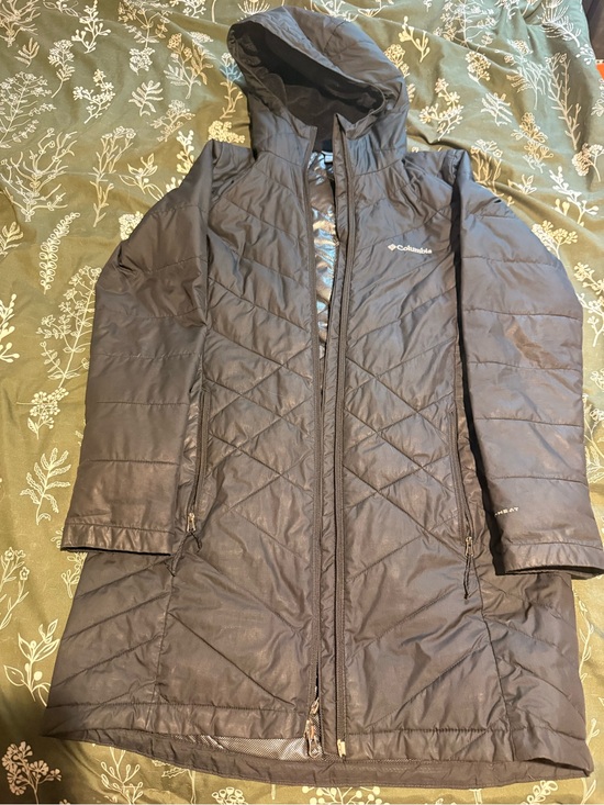 Columbia Jackets & Blazers - Columbia Women's Black Hooded Quilted Puffer Coat